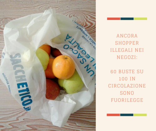 ANCORA SHOPPER ILLEGALI NEI NEGOZI- SEQUESTRATI 1.800 SACCHETTI FUORILEGGE (1)